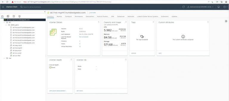 How To Upgrade VCenter Server Appliance (VCSA) 7.x To 8.0 – Hybrid Data ...